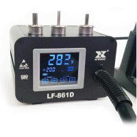 Xytronic LF-861D Dijital Isı Ayarlı Sıcak Hava Üflemeli Lehim İstasyonu